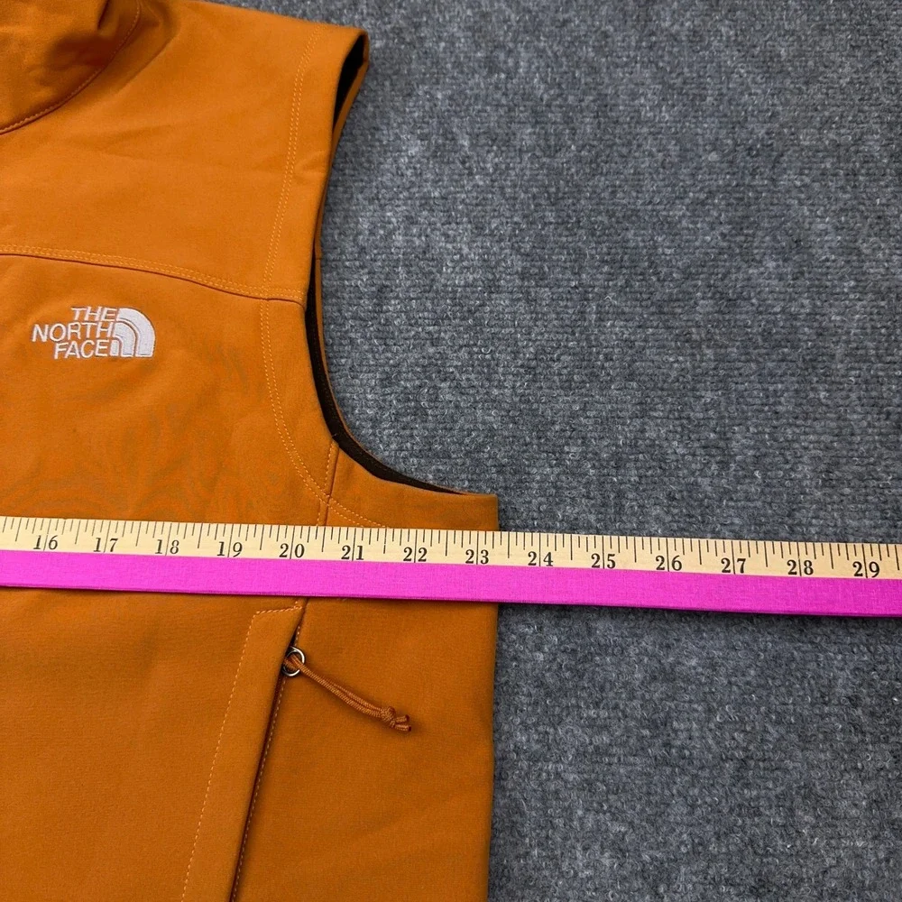 The North Face Apex Bionic Vest Mens Large Orange Softshell Windproof AL5D